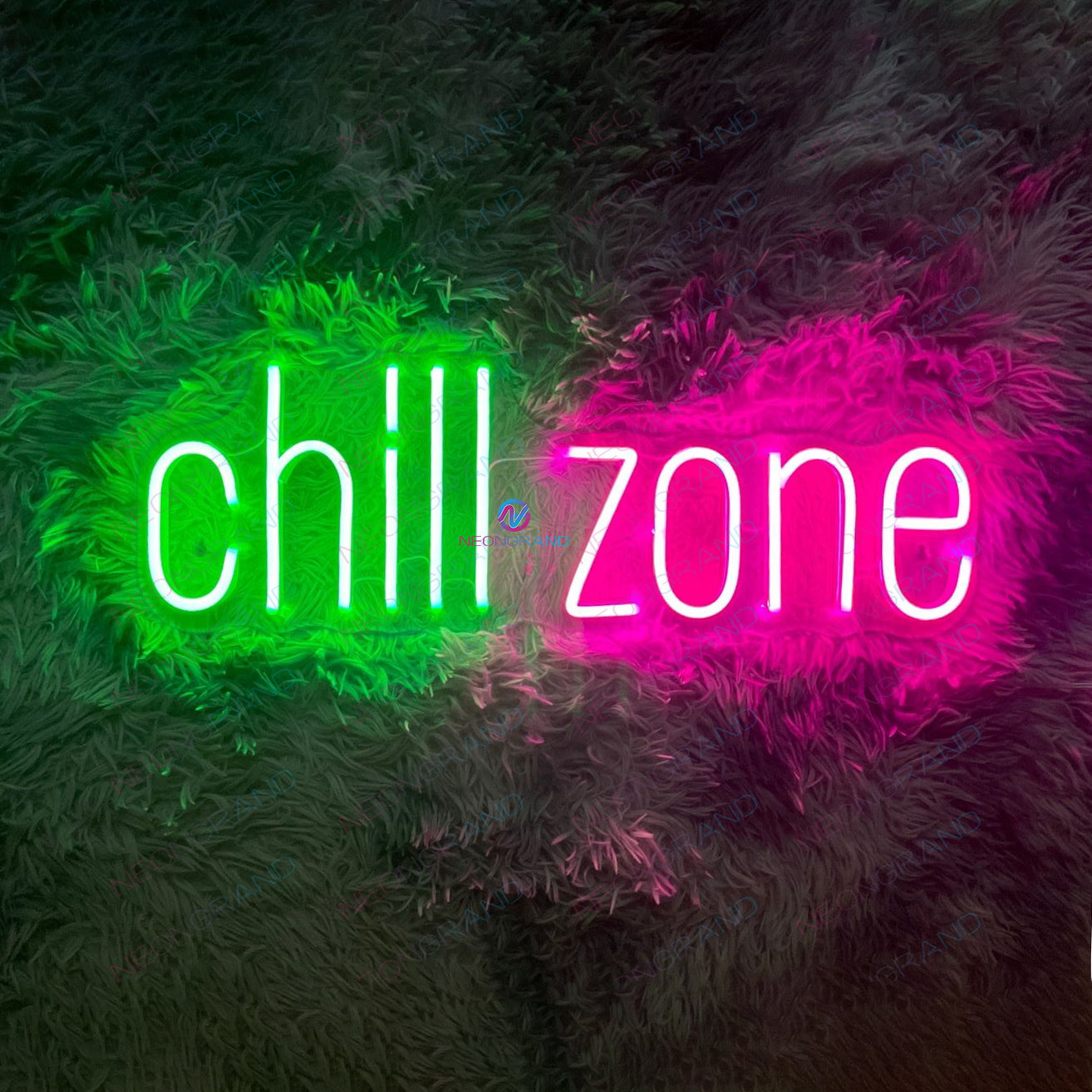 Chill Zone Neon Sign Led Light Gamer Neon Sign