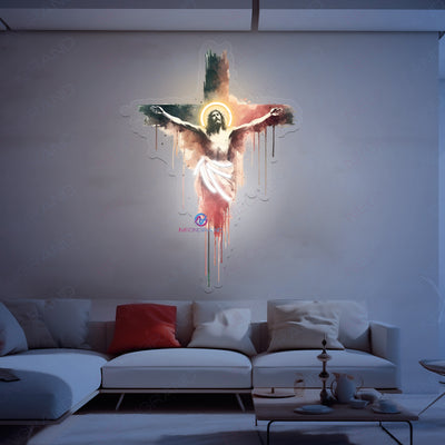 Christian Artwork Neon Sign Jesus Led Light