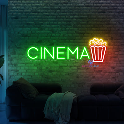 Cinema Neon Sign Movie Theater LED Light