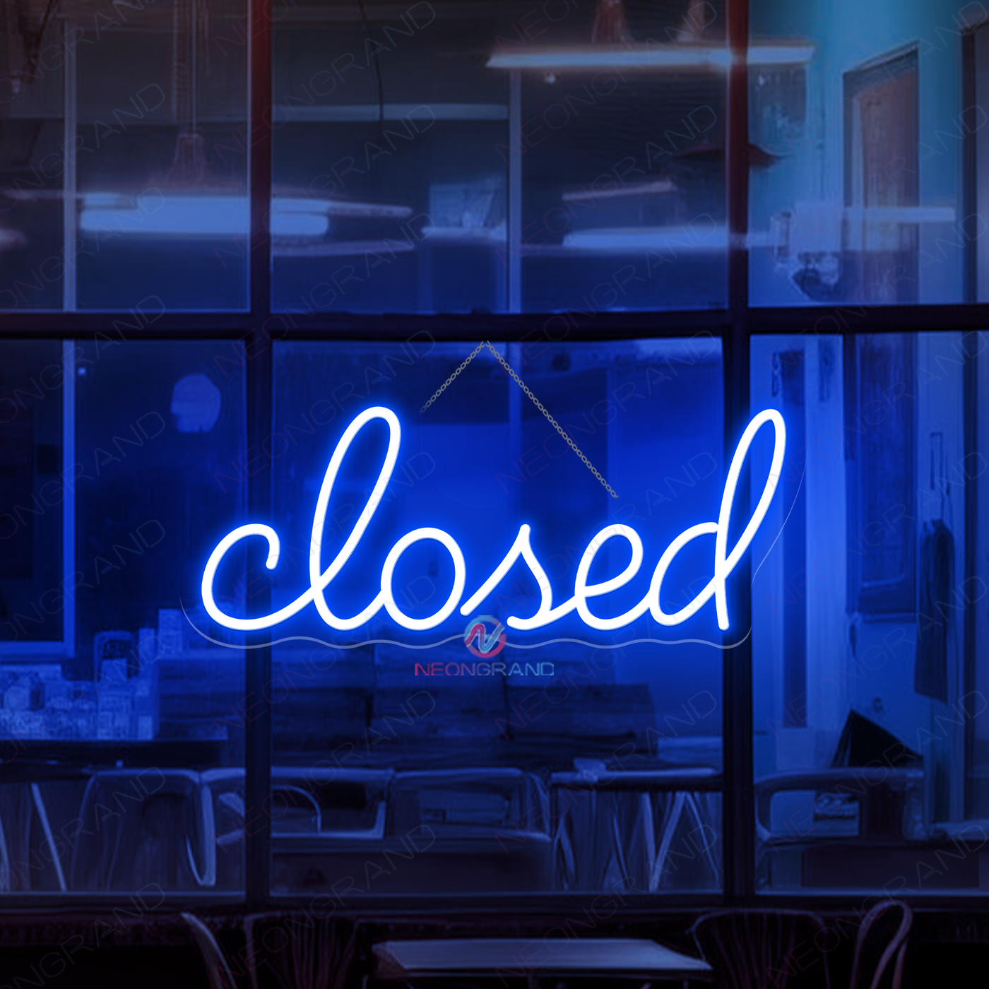 Closed Neon Sign Storefront Led Light For Business