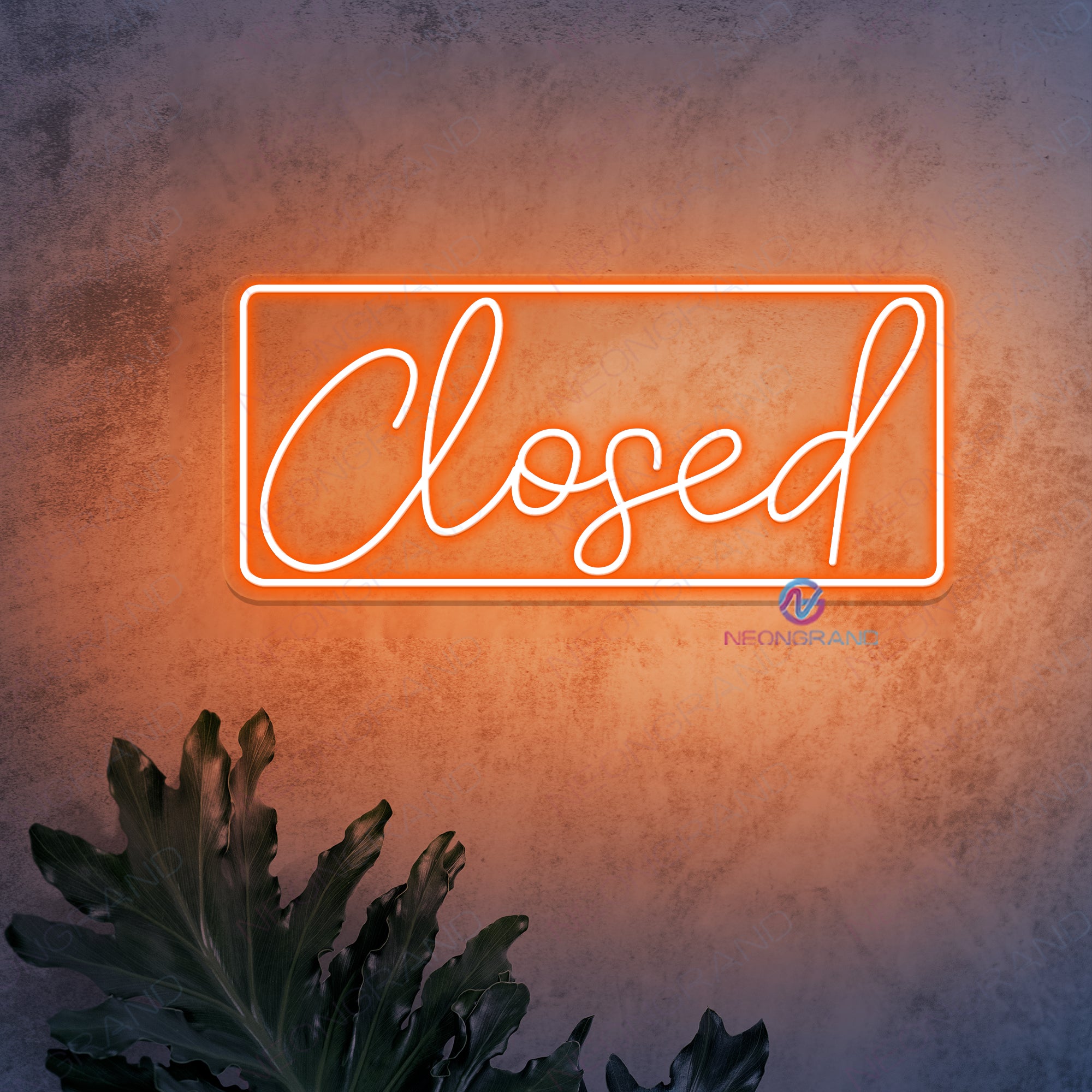 Closed Neon Sign Storefront Led Light - NeonGrand