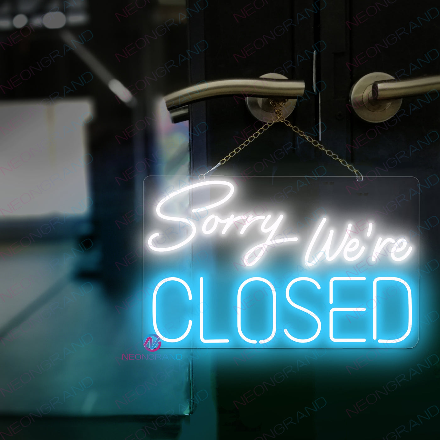Sorry We're Closed Neon Sign Led Light