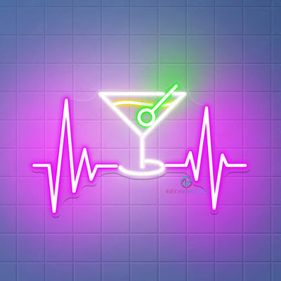 Neon Cocktail Sign Bar Led Light