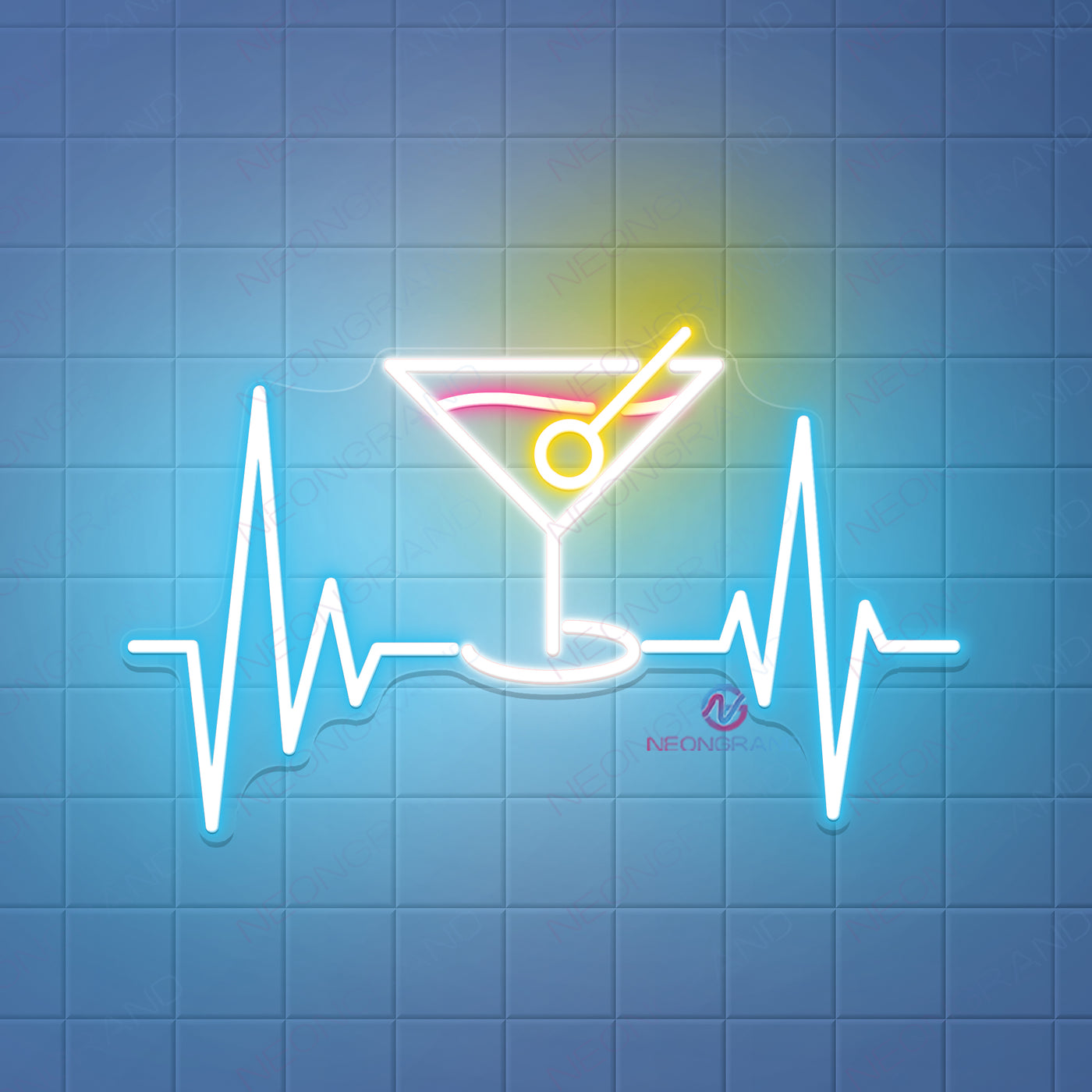 Neon Cocktail Sign Bar Led Light