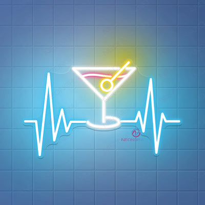 Neon Cocktail Sign Bar Led Light