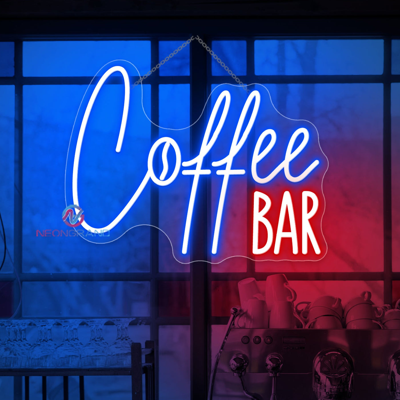 Coffee Bar Neon Sign Cafe LED Light For Business