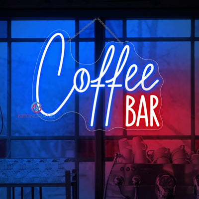 Coffee Bar Neon Sign Cafe LED Light For Business