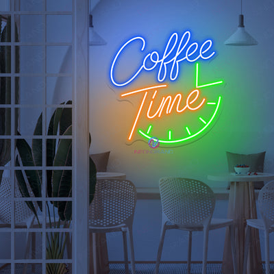 Coffee Time Neon Sign Cafe Led Light