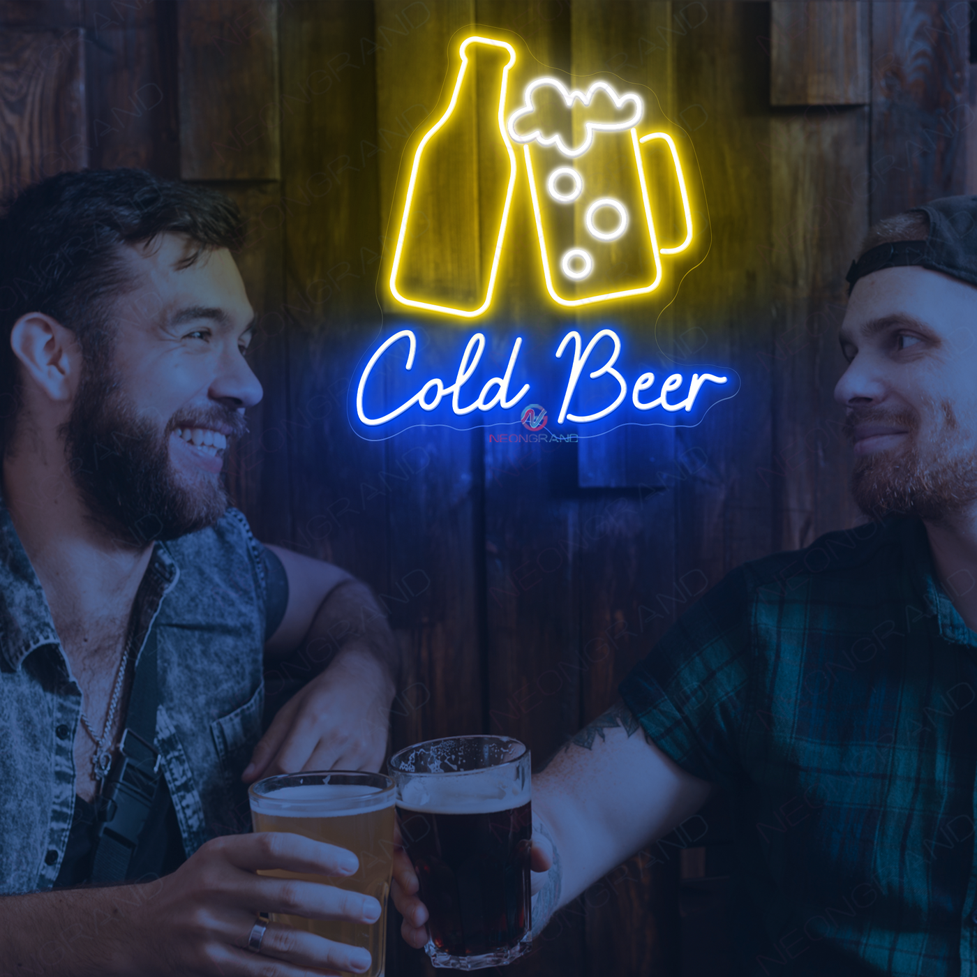 Cold Beer Neon Sign Beer Led Light