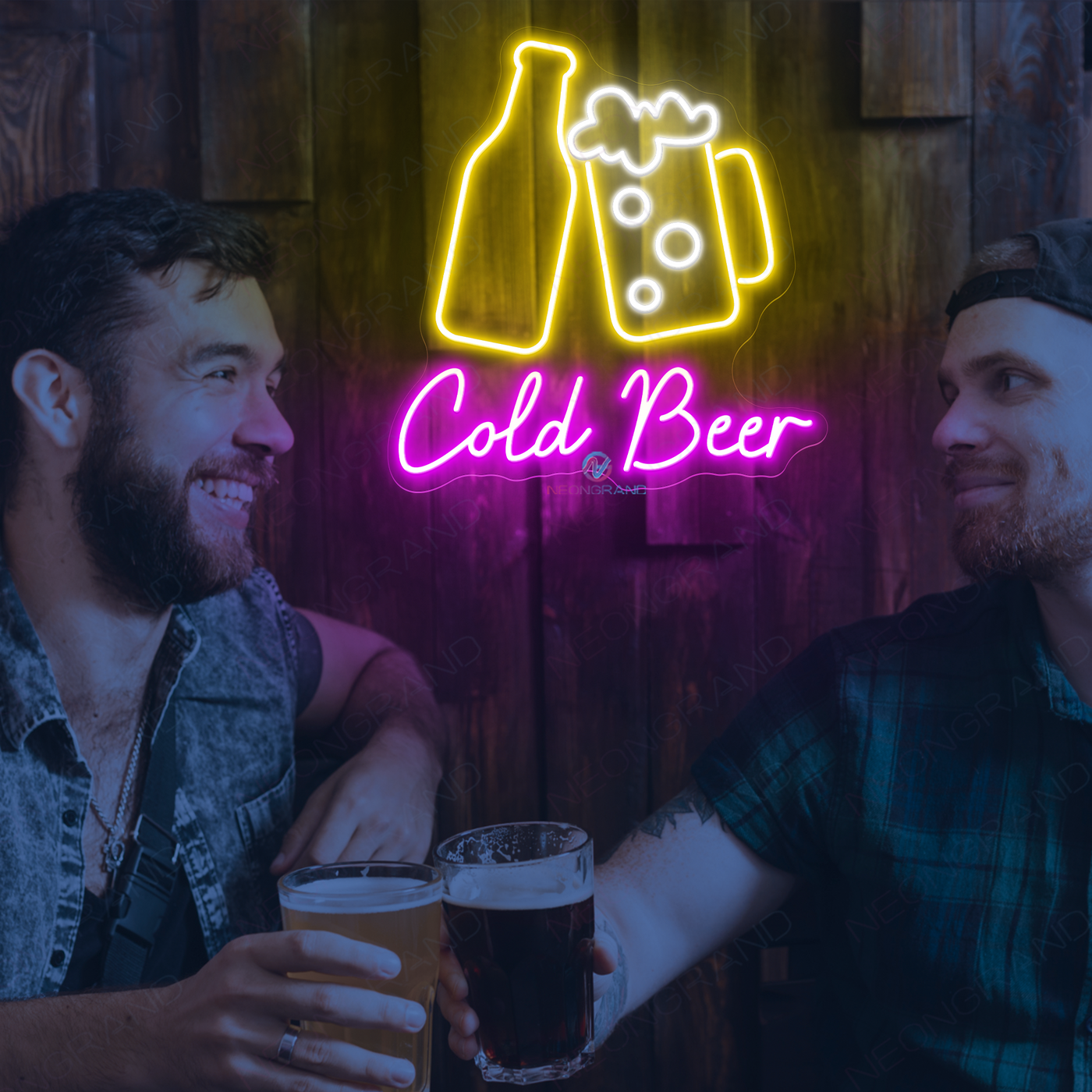 Cold Beer Neon Sign Beer Led Light