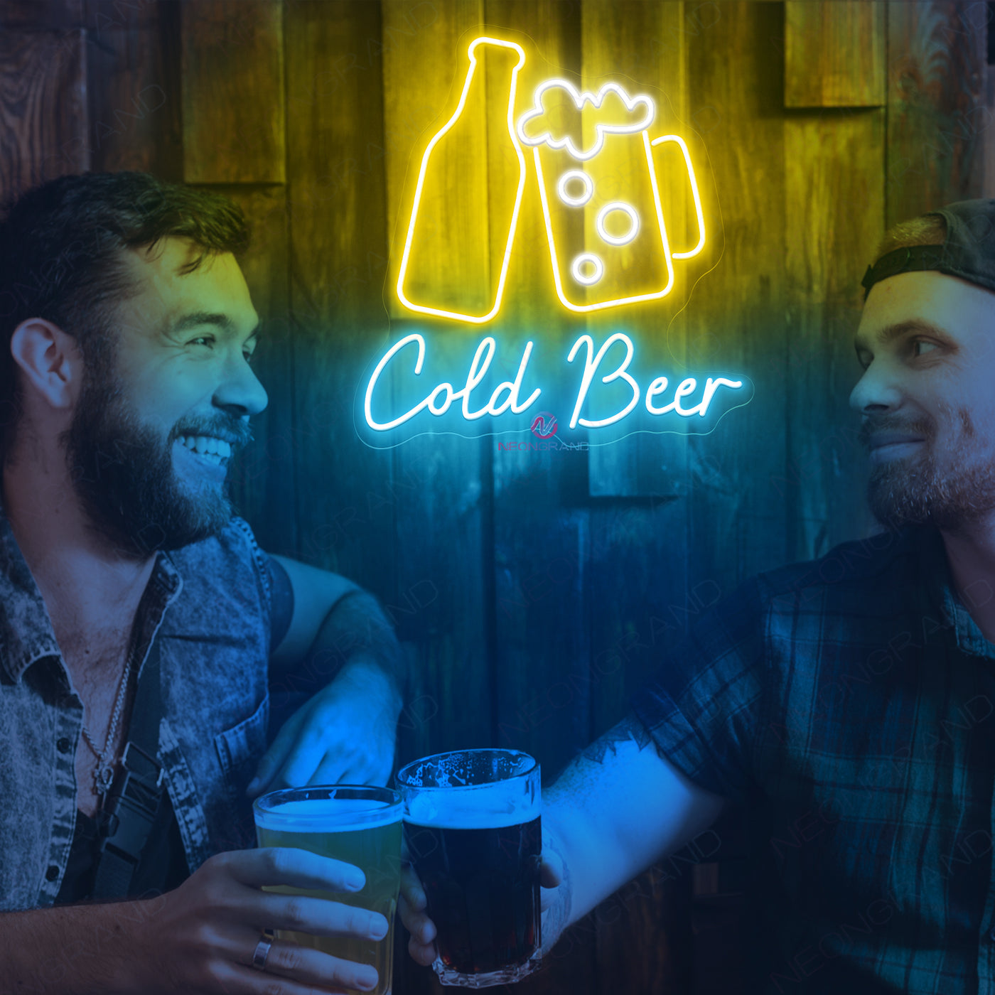 Cold Beer Neon Sign Beer Led Light