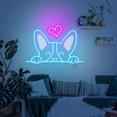 Corgi Neon Sign Cool Dog Led Light