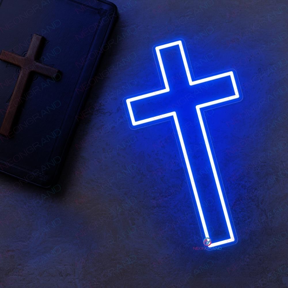 Cross Neon Sign Jesus Christian Church Led Light