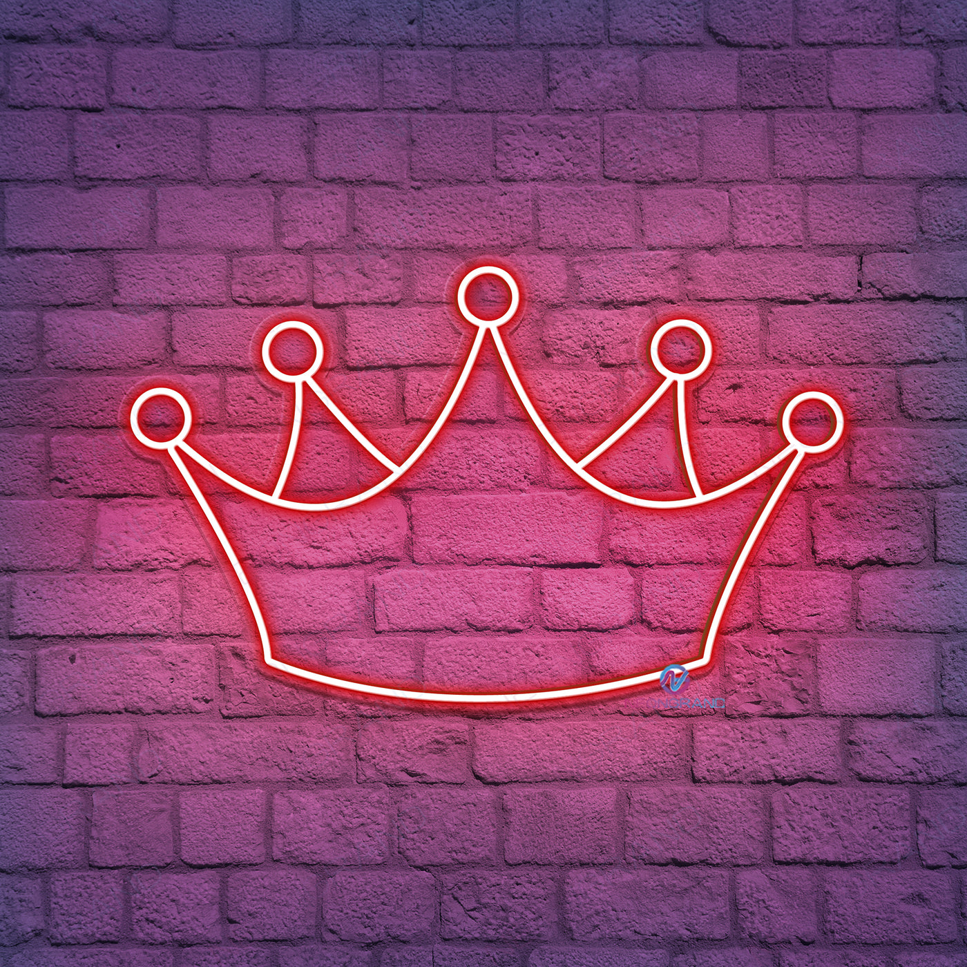 Crown Neon Sign Cool Led Light