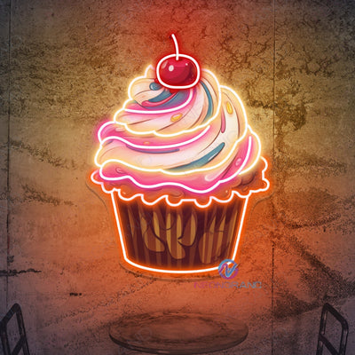 Cupcake Neon Sign Led Light