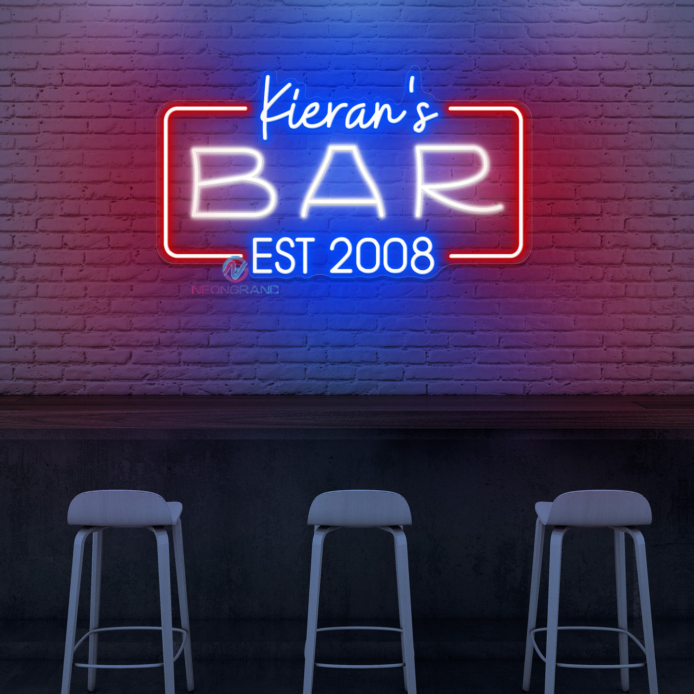 Custom Neon Bar Signs Custom Name Led Light - NeonGrand