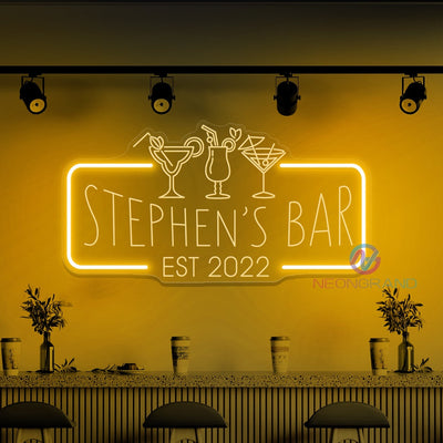 Neon Custom Bar Sign Drinking Led Light