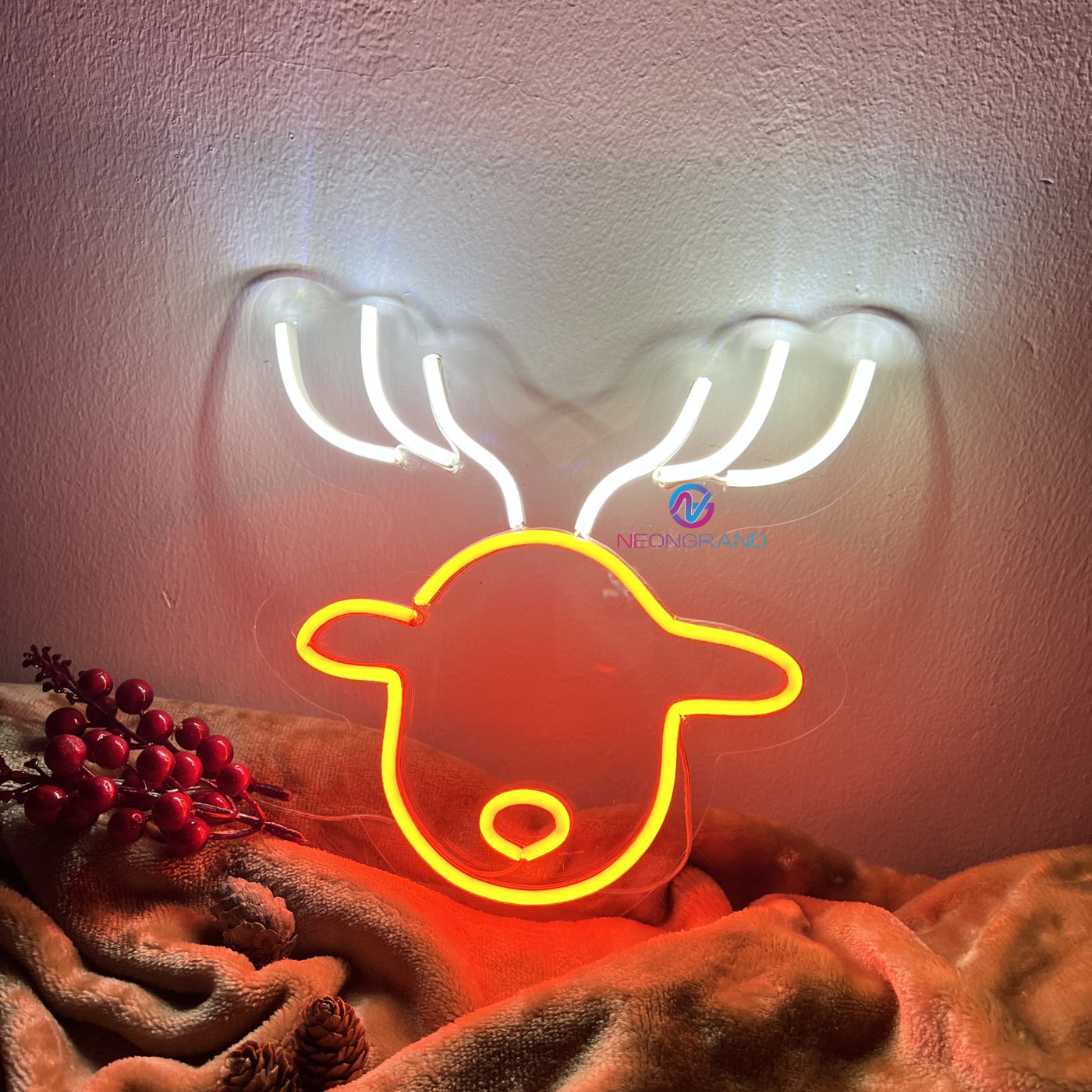 Deer Neon Sign USB Led Light