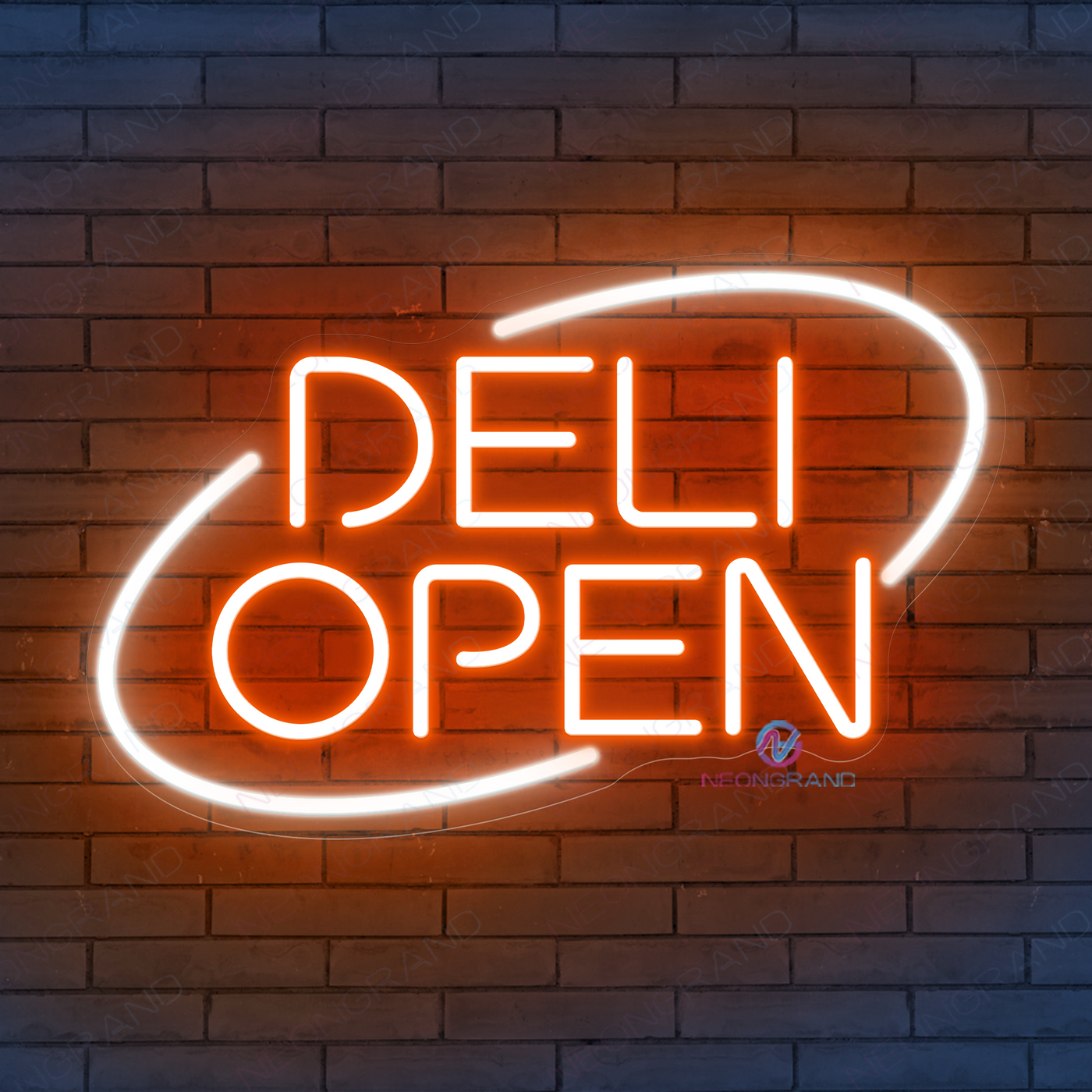 Open Neon Sign Deli Open Led Light