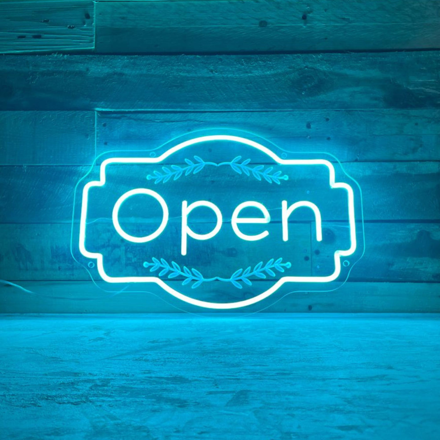 Neon Open Sign Storefront Engraved Led Light