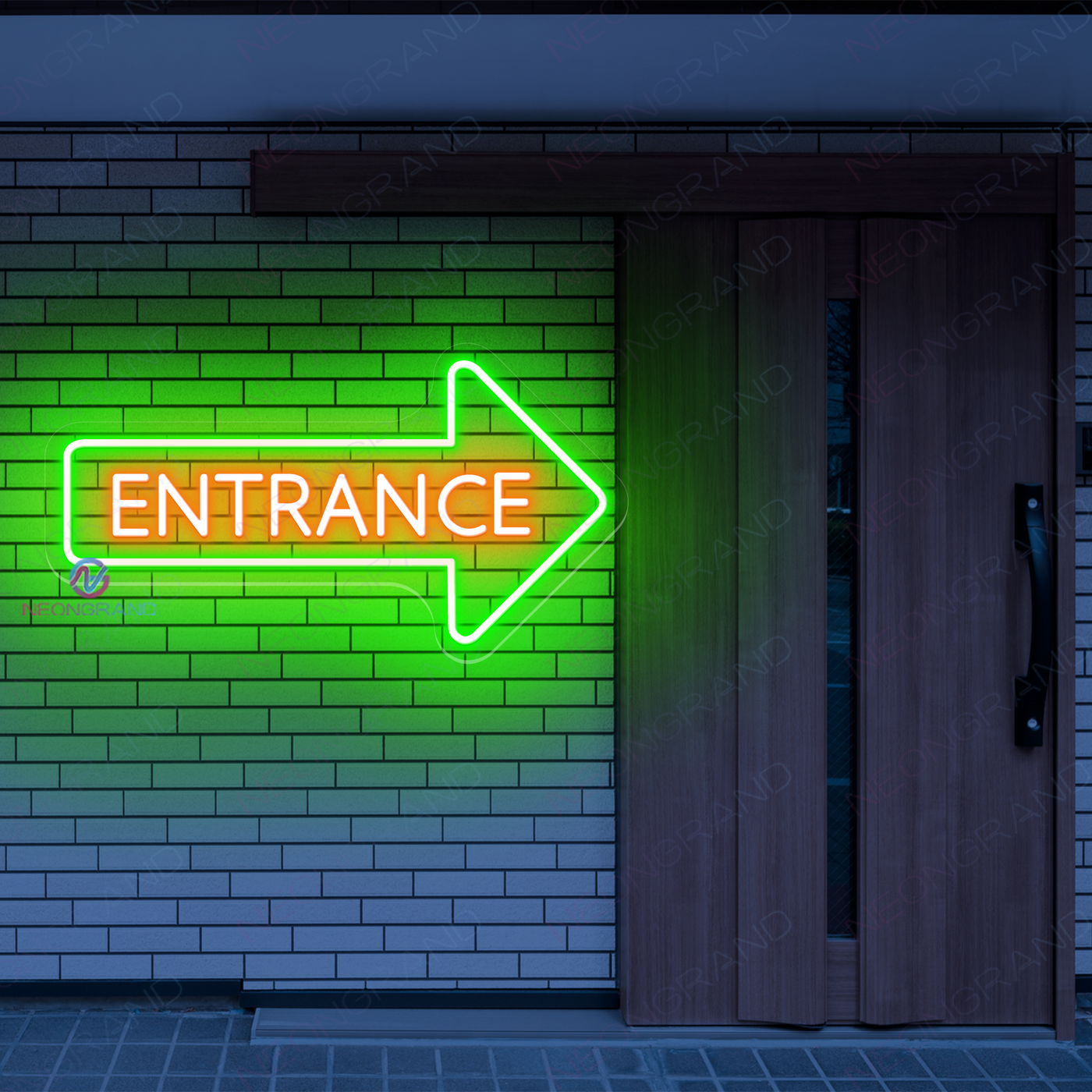 Entrance Neon Sign Business Led Light