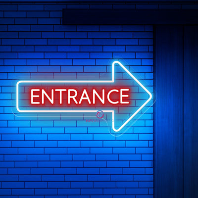 Entrance Neon Sign Business Led Light