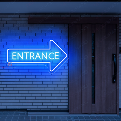 Entrance Neon Sign Business Led Light