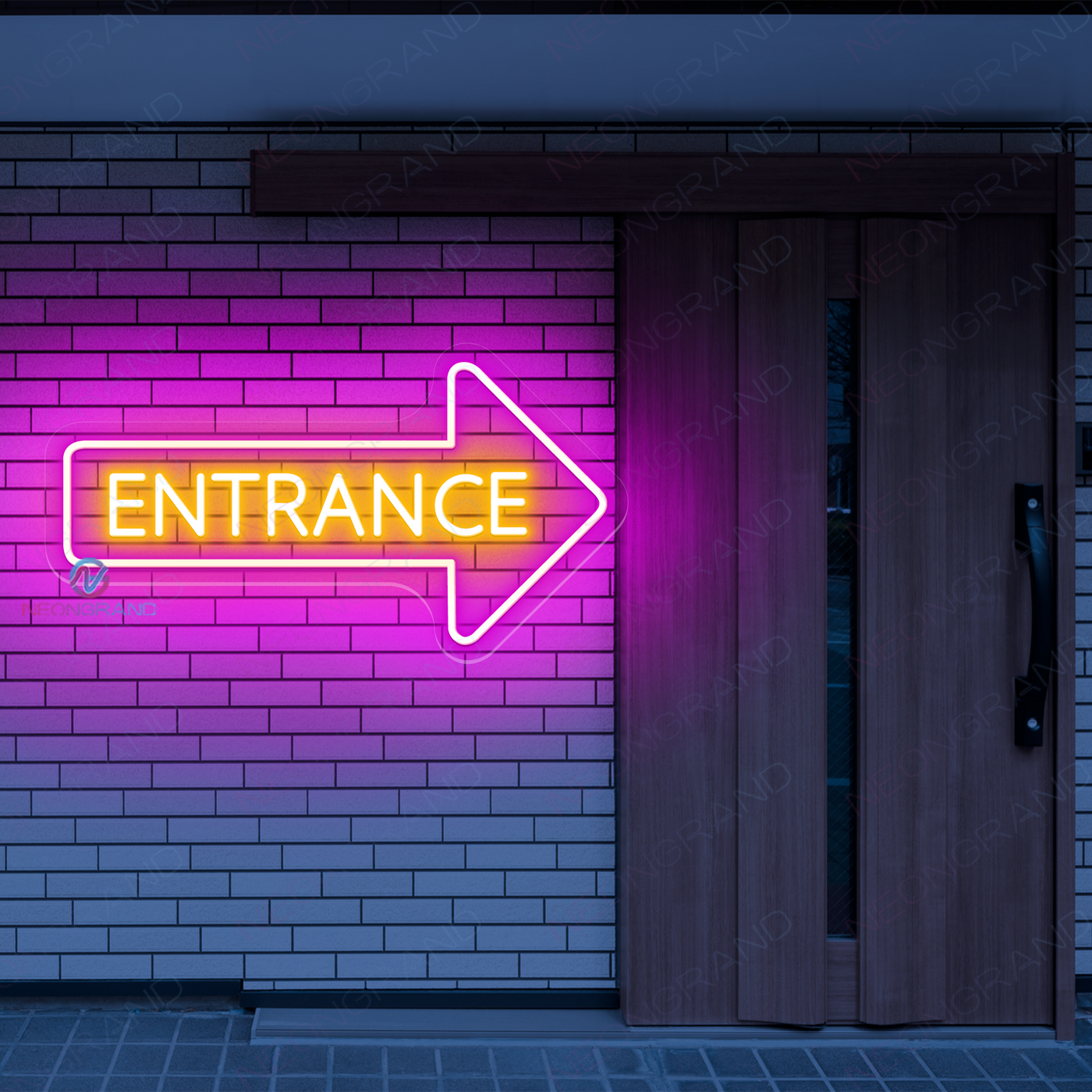 Entrance Neon Sign Business Led Light