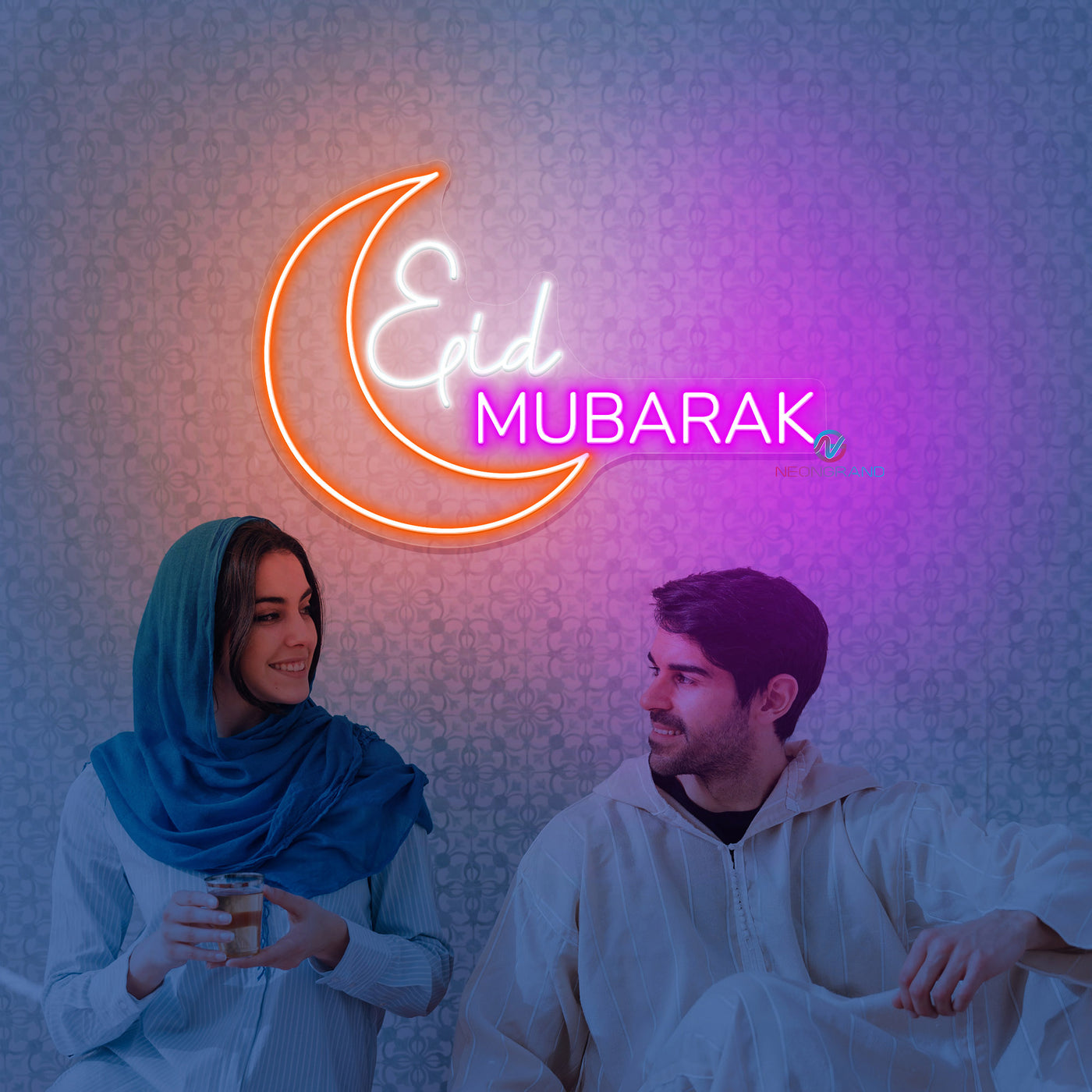 Epik Mubarak Neon Sign Led Light