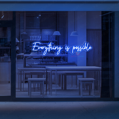 Everything Is Possible Neon Sign LED Word Light