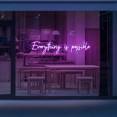 Everything Is Possible Neon Sign LED Word Light