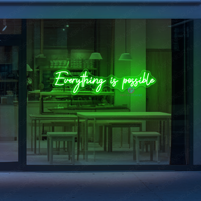 Everything Is Possible Neon Sign LED Word Light