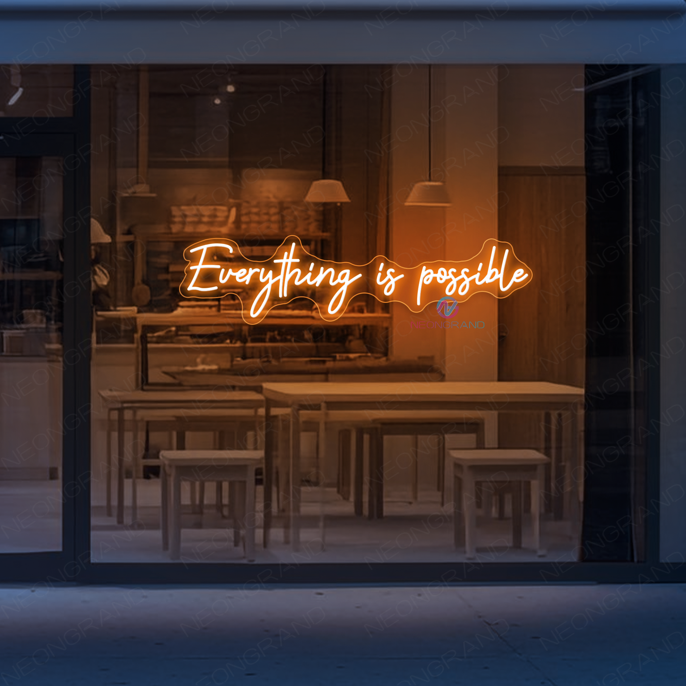 Everything Is Possible Neon Sign LED Word Light