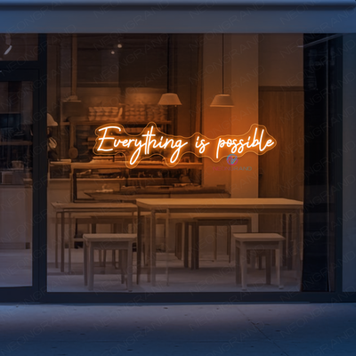 Everything Is Possible Neon Sign LED Word Light
