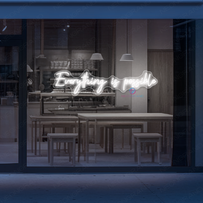 Everything Is Possible Neon Sign LED Word Light