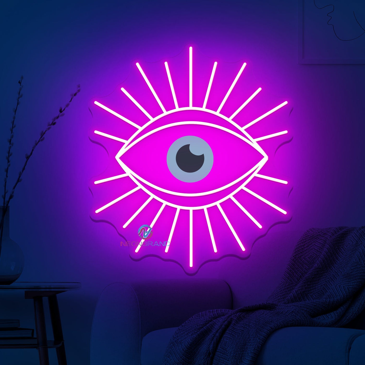 Eye Neon Sign Psychic Led Light