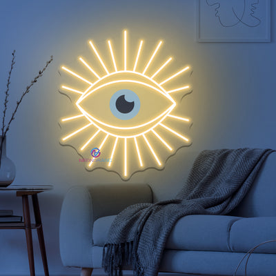 Eye Neon Sign Psychic Led Light