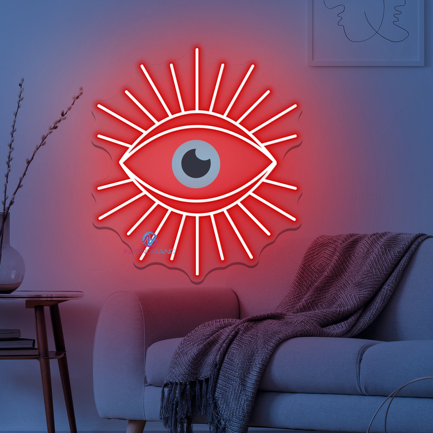 Eye Neon Sign Psychic Led Light