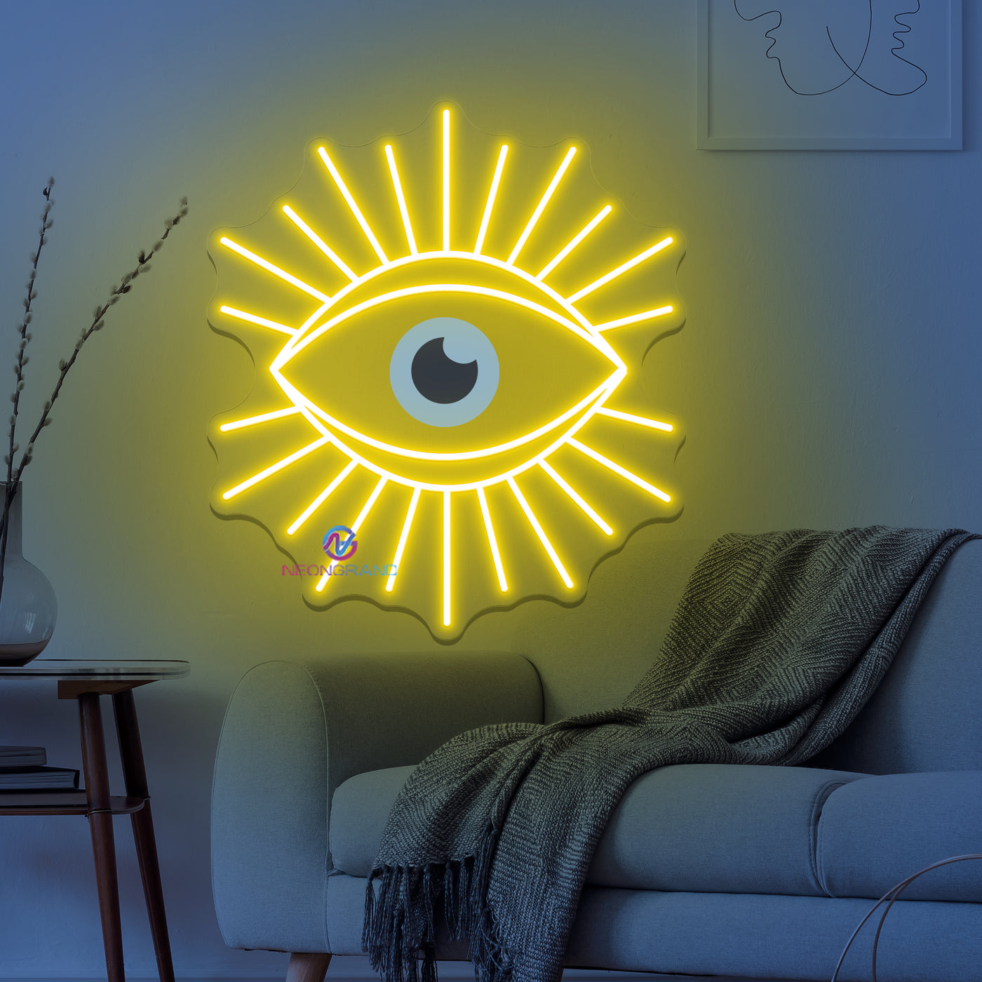 Eye Neon Sign Psychic Led Light