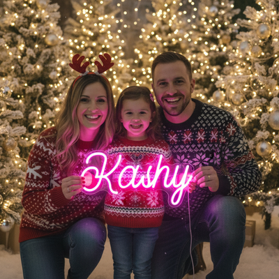 Custom Name Neon Sign For Bedroom Personalized LED Name Light Gift