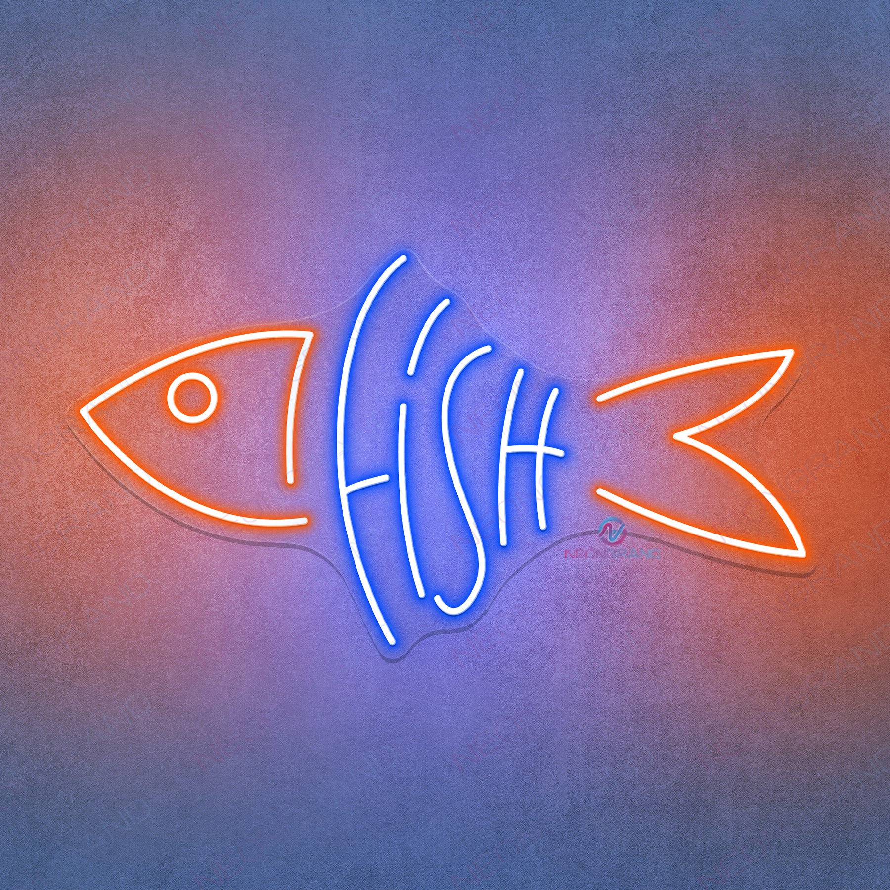 Fish Neon Sign Kitchen Neon Sign - NeonGrand