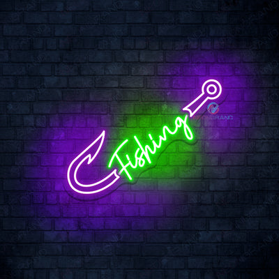 Fishing Neon Sign For Sale Business Led Light