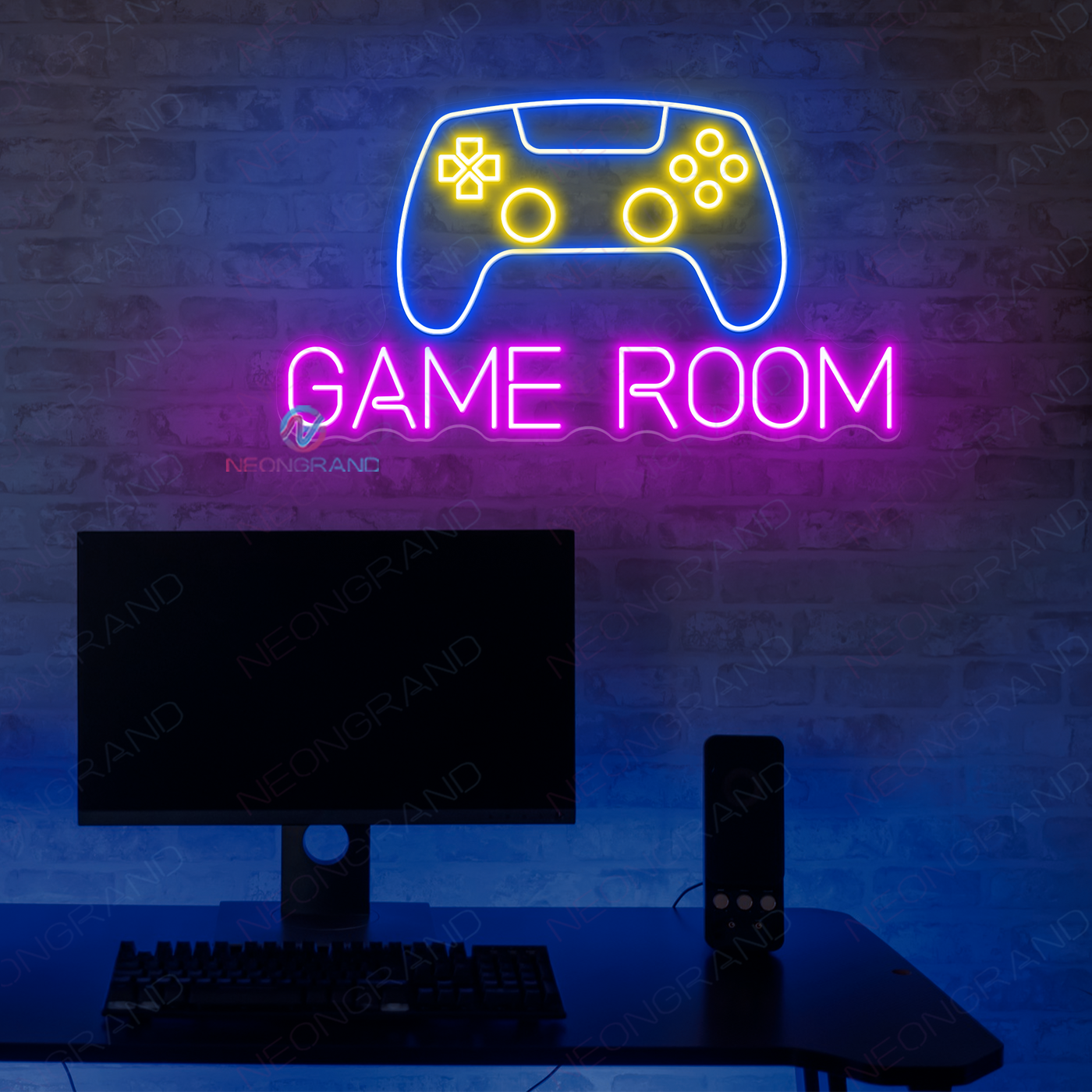 Game Room Neon Sign Gamer Space Led Light