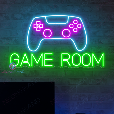 Game Room Neon Sign Gamer Space Led Light