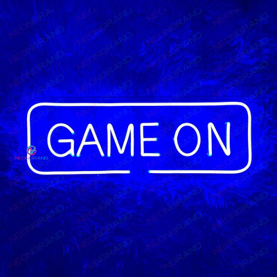 Game On Neon Sign Arcade Led Light