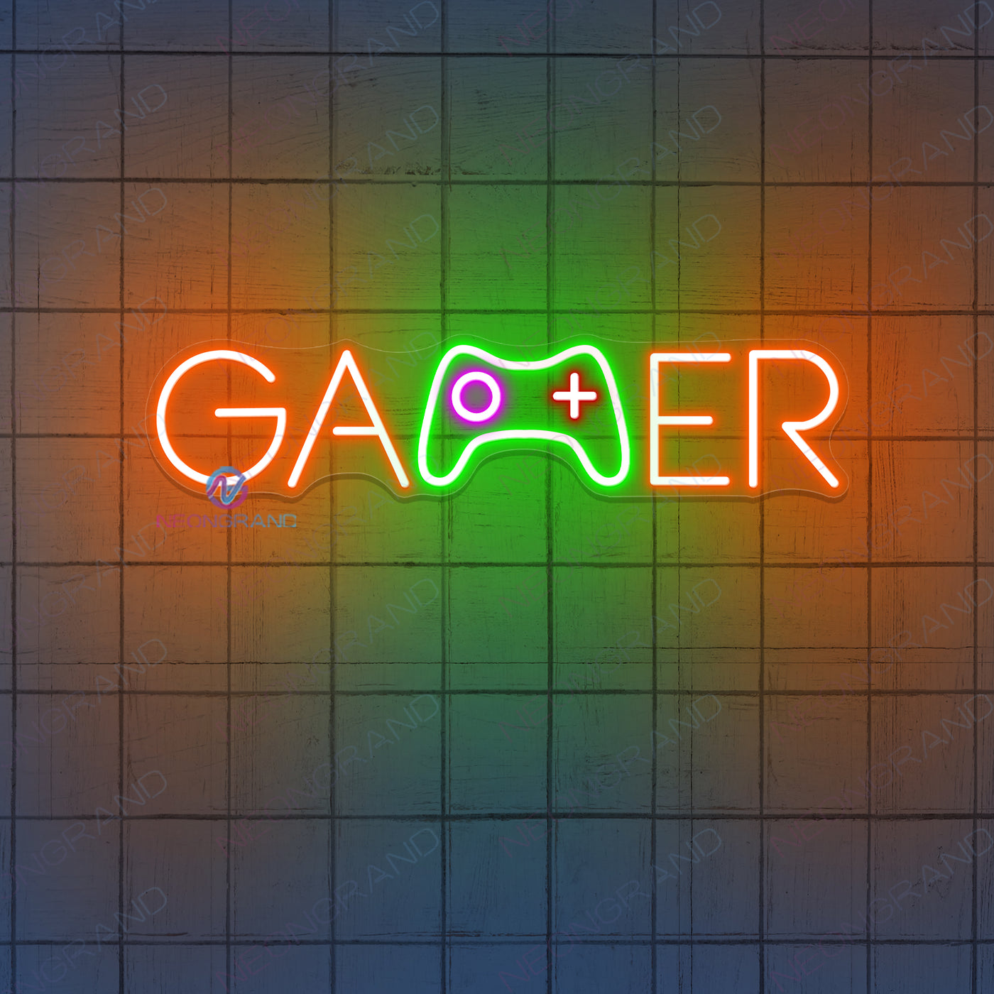 Gamer Neon Sign Gaming Room Led Light