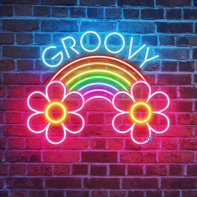 Groovy Neon Sign Colorful Led Light