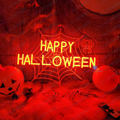 Happy Halloween Neon Sign USB Led Light