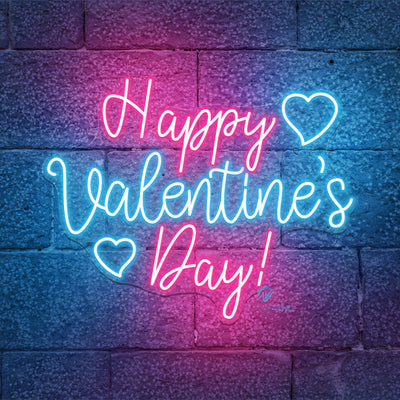 Happy Valentine's Day Neon Sign Led Light