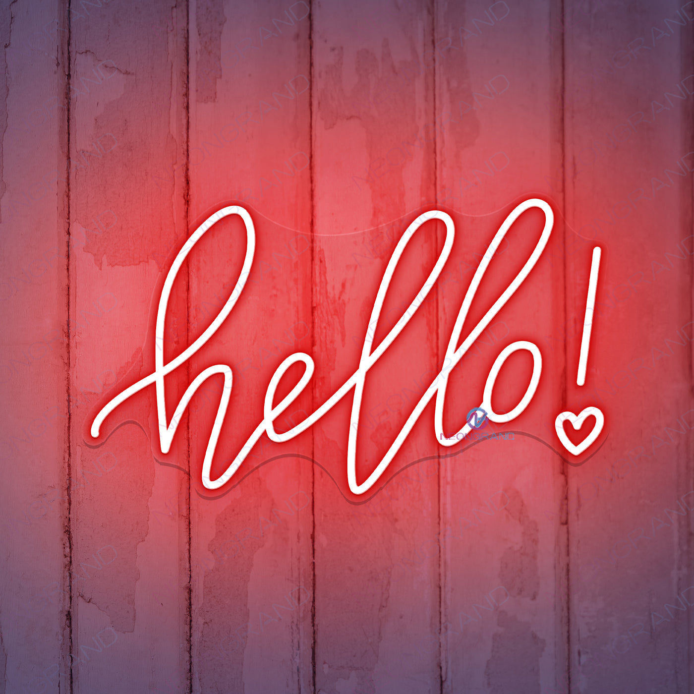 Hello Neon Sign Led Word Light - NeonGrand
